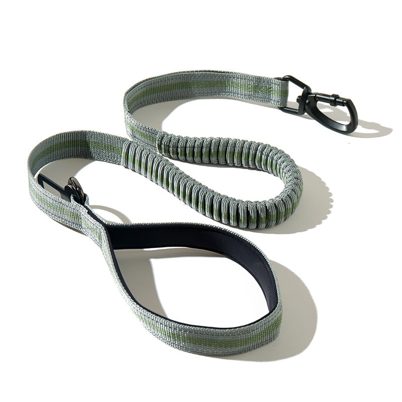 Fluorescent Retractable Dog Leash with Safety Features